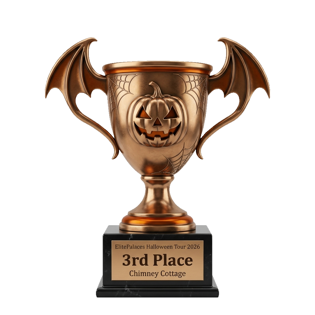 Halloween Tour 2026 3rd Place Award, Chimney Cottage